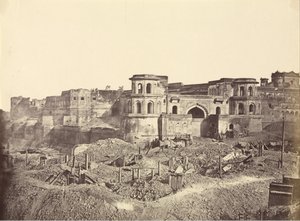 मुचा बावन, या लखनऊ का पुराना गढ़ द्वारा फेलिस बीटो