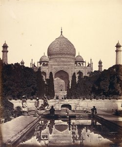 फव्वारे के साथ ताजमहल द्वारा फेलिस बीटो