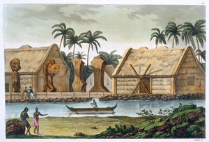 कायाकाकू, सैंडविच द्वीप समूह में तमहामाह का मकबरा, c1820-1839