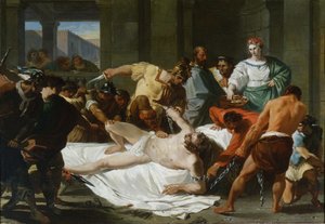 फिलिस्तीनियों द्वारा डेलिलाह बेतेल और सैमसन कैद, 1784