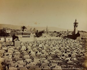 एल्बम "दमास एट बालबेक": दमिश्क में मोहम्मद का परिवार कब्रिस्तान द्वारा फेलिक्स बोनफिल्स