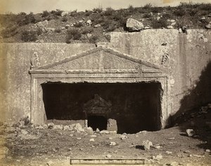 यहूदियों के मकबरे में प्रवेश, यरूशलेम में द्वारा फेलिक्स बोनफिल्स