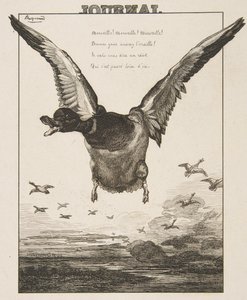 बतख, 1856। द्वारा फेलिक्स ब्रैकक्मोंड