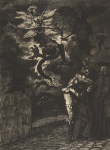 1854-55 में रामिनाग्रोबिस को छोड़कर पनुरगे। द्वारा फेलिक्स ब्रैकक्मोंड