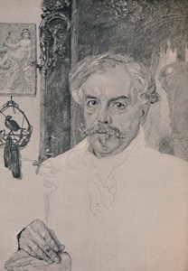 एडमंड डी गोनकोर्ट का पोर्ट्रेट, 1882, 1946 द्वारा फेलिक्स ब्रैकक्मोंड