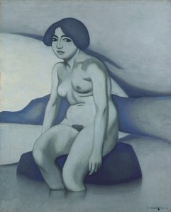 ग्रीन न्यूड, 1916