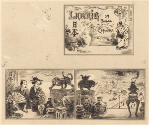 लैब्रिक का पता, 1876। द्वारा फेलिक्स हिलैरे बुहोट