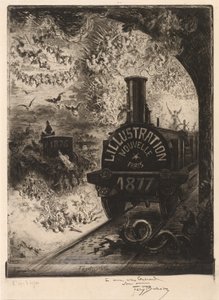ल'इलस्ट्रेशन नोवेल के लिए फ्रंटिसपीस: द ब्यूरियल ऑफ द बुरिन, 1877।