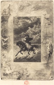 राइनो एट हर्मनगार्डे, 18791880। द्वारा फेलिक्स हिलैरे बुहोट