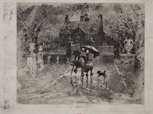 देश पड़ोसी, 1879-1880। द्वारा फेलिक्स हिलैरे बुहोट
