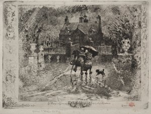 देश पड़ोसी, 1879-1880। द्वारा फेलिक्स हिलैरे बुहोट