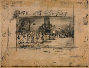 द मिडनाइट मास, 1887।