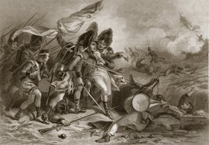 न्यू ऑरलियन्स की लड़ाई में पकेनम की मृत्यु, पब। 1860 द्वारा फेलिक्स ऑक्टेवियस कार डारले