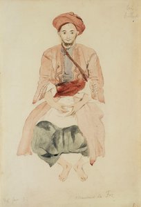 Fez का व्यापारी, c.1832 द्वारा फर्डिनेंड विक्टर यूजीन डेलाक्रोइक्स