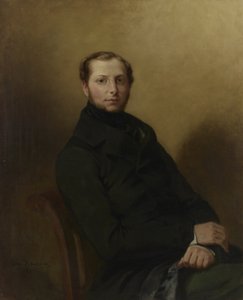 काउंट चार्ल्स डी मोर्ने का पोर्ट्रेट, 1837 द्वारा फर्डिनेंड विक्टर यूजीन डेलाक्रोइक्स