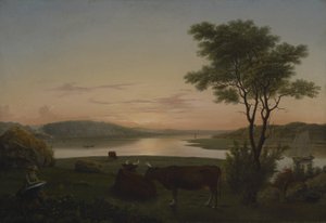 न्यू इंग्लैंड इनलेट सेल्फ-पोर्ट्रेट, 1848