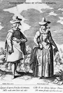 Adoloscentes इंग्लैंड, आदतों Vararia राष्ट्र फर्नीचर Sebastiaan Vranck के बाद, 1600-1634 Peiter Camocio 1 द्वारा किए गए से लिया द्वारा फ्लेमिश स्कूल