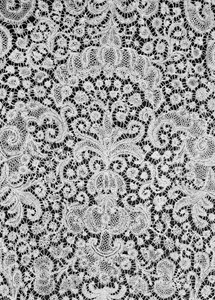 डॉन, ब्रुसेल्स, c.1725-1730 (फीता) द्वारा फ्लेमिश स्कूल