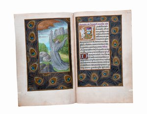 रोथ्सचाइल्ड बुक ऑफ़ आवर्स, गेन्ट या ब्रुग्स के फोलियो, c.1505 द्वारा फ्लेमिश स्कूल