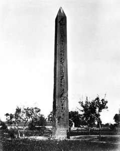 हेलियोपोलिस ओबिलिस्क, मिस्र, 1878 द्वारा फेलिक्स बोनफिल्स