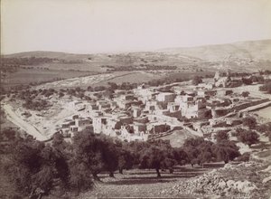 बेथानी का सामान्य दृश्य - बेथानी का सामान्य दृश्य, सीए। 1880. द्वारा फेलिक्स बोनफिल्स