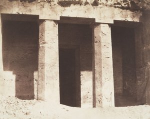 बेनी हकन, हाइपोगियन आर्किटेक्चर, अमोनी का मकबरा, 1851-52। द्वारा फेलिक्स टाइनार्ड