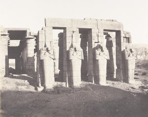 गोरना थेब्स, पालिस डिट ले मेमोनियम, 1851-52, 1853-54 मुद्रित। द्वारा फेलिक्स टाइनार्ड