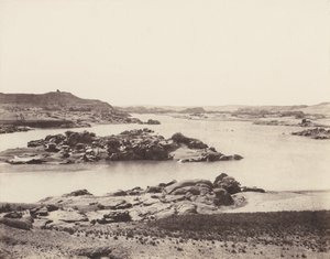 पहला मोतियाबिंद, इल के दक्षिणी बिंदु से लिया गया सामान्य दृश्य..., 1851-52, 1853-54 छपा।