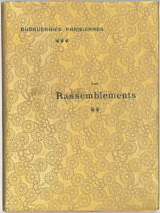 पेरिसियन बडॉडरीज़: द गेदरिंग्स, 1896। द्वारा फेलिक्स वाल्टन