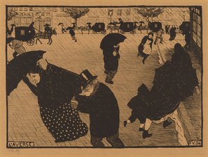 ल'एवर्स द शावर, 1894। द्वारा फेलिक्स वाल्टन