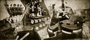 1768 में ब्रिजवाटर नहर का उद्घाटन, &39;हचिंसन की कहानी ब्रिटिश राष्ट्र की कहानी&39;, c.1923