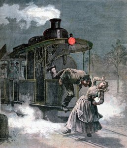 फ्रांस, 1891 में मार्ली-ले-रो रेल लाइन पर दुर्घटना