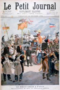1896 में पेरिस में फेटा बैल उत्सव द्वारा Fortuné Méaulle