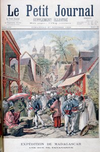 1895 की मेडागास्कर की राजधानी तानानारिव एंटानानारिवो