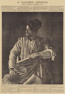 चोमिंगन, डैहोमेन राजा बेहानज़िन से पेरिस तक मिशन के नेता