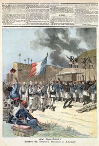 10 दिसंबर 1892 को &39;ले पेटिट जर्नल&39; से फ्रेंच फ्लैग एंट्री अबेमी द्वारा फॉर्च्यून लुई मेयुले और हेनरी मेयर