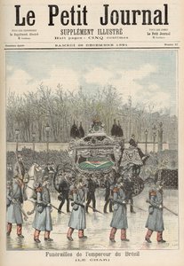 ब्राज़ील के सम्राट का अंतिम संस्कार: 26 दिसंबर 1891 को &39;ले पेटिट जर्नल&39; से कैरिज
