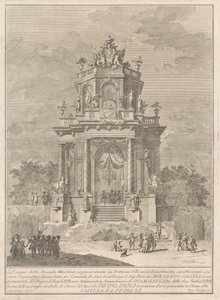 1782 के चीन के लिए द सेकेंड मैकचिना: ए कंट्रीसाइड फेस्टिवल एट नाईट, 1782। द्वारा फ्रांसेस्को बारबज़ा