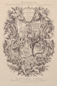 मेमेंटो के लिए विज्ञापन, आविष्कार प्रदर्शनी, साउथ केंसिंग्टन, 1885, सीए। 1885. द्वारा फ्रांसेस्को बार्टोलोजी