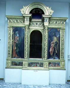 संस्कारों का आधार, c.1484-6 (पैनल पर टेम्पा) (94758-9 भी देखें) द्वारा फ्रांसेस्को बोथिकिनी