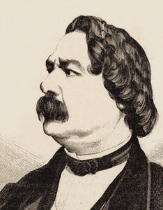 संगीतकार एनरिको पेट्रेला का पोर्ट्रेट 1813-1877, सीए 1855।