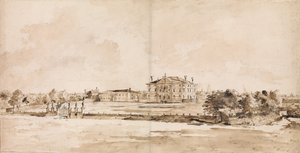 ट्रेविसो के पास विला लोर्डन, लगभग। 1778. द्वारा फ्रांसेस्को गार्डी