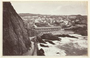 इलफ्राकोम्बे, कैपस्टोन परेड और वाइल्डर्समाउथ, 186094। द्वारा फ्रांसिस बेडफोर्ड