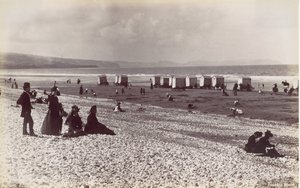 समुद्र तट वास्तुकला, 1870 के दशक। द्वारा फ्रांसिस बेडफोर्ड