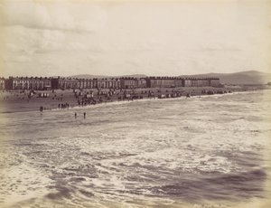 Rhyl, समुद्र से, 1870 के दशक। द्वारा फ्रांसिस बेडफोर्ड