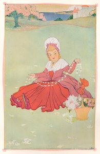 द डेज़ी चेन, c1898 द्वारा फ्रांसिस अर्नेस्ट जैक्सन