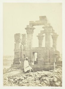 वाडी कार्दासी, नूबिया, 1857 में सुबह। द्वारा फ्रांसिस फ्रिथ
