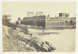 फिलो द्वीप का दक्षिण छोर, 1857। द्वारा फ्रांसिस फ्रिथ