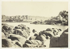 द एप्रोच टू फिलो, 1857। द्वारा फ्रांसिस फ्रिथ