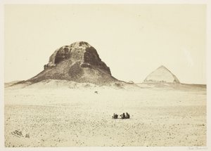 दहशूर के पिरामिड द्वारा फ्रांसिस फ्रिथ